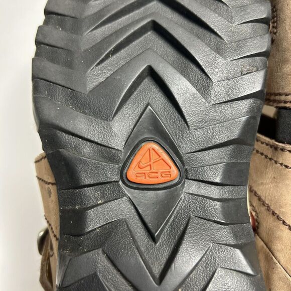 Vintage NIKE ACG Fisherman Hiking Sandals Mens 10 Y2K Brown Leather 138027 221 - Picture 9 of 10